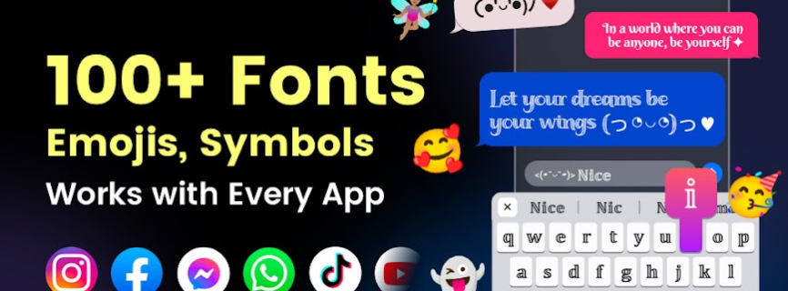 Fonts Keyboard Themes & Emoji