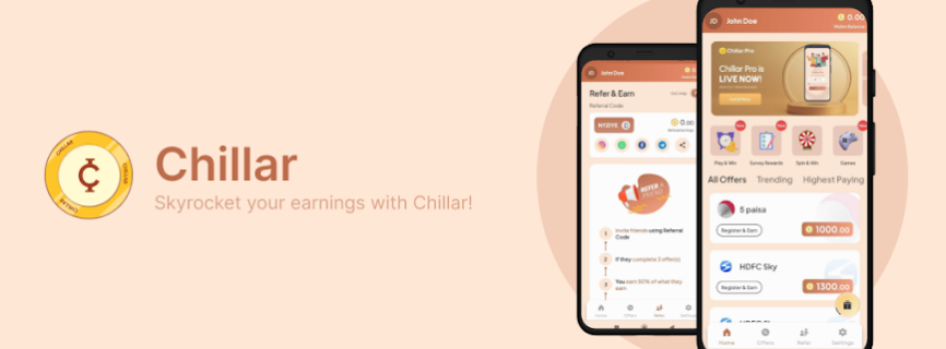 Money Earning App- Chillar