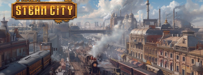 Steam City: Town builder games